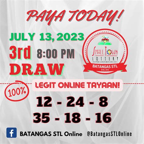 paya stl batangas|Stl paya batangas april 22, 2023 (3rd ball) .